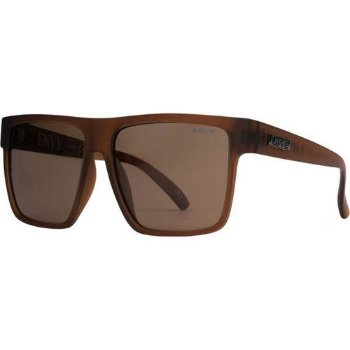 Liive Envy Matte Army Brown Polarised Angle