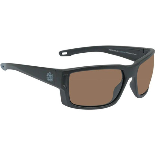 Ugly Fish Floating PFR352 Matte Black Brown Polarised Angle