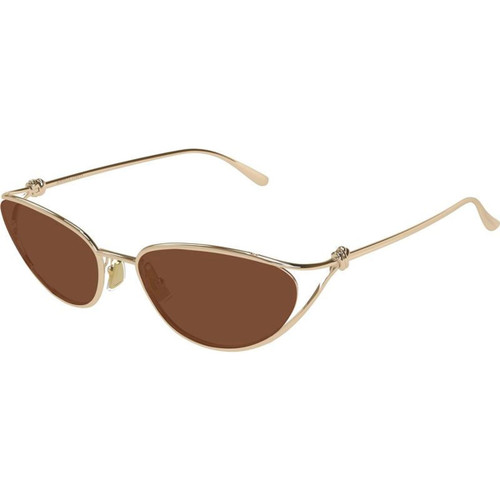 Bottega Veneta BV1330S Gold Brown Angle