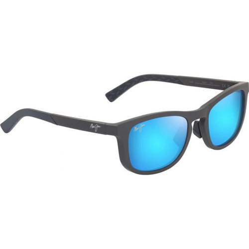 Maui Jim Aliali Alt Fit Solid Grey Blue Hawaii Polarised Angle