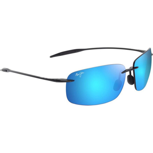Maui Jim Breakwall Black Blue Hawaii Polarised Angle