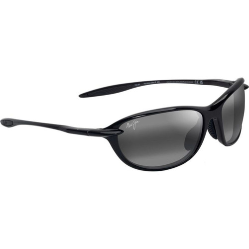 Maui Jim Ho'okipa Ultra R Black Neutral Grey Polarised Angle