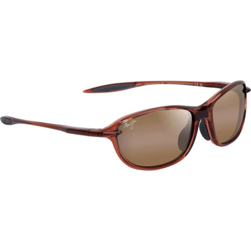 Maui Jim Ho'okipa Ultra R Alt Fit Transparent Brown HCL Bronze Polarised Angle