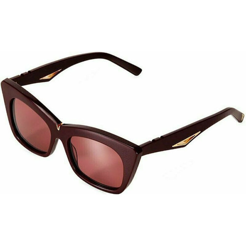 OUTLET Pared Eyewear Short & Sharp (O) Burgundy Wine Angle