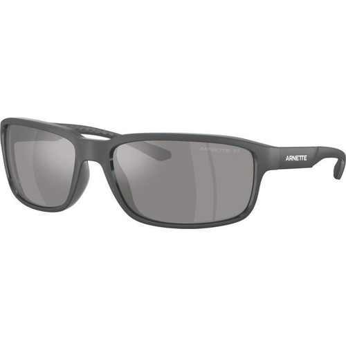 Arnette AN4373 Dark Grey Silver Mirror Polarised Angle