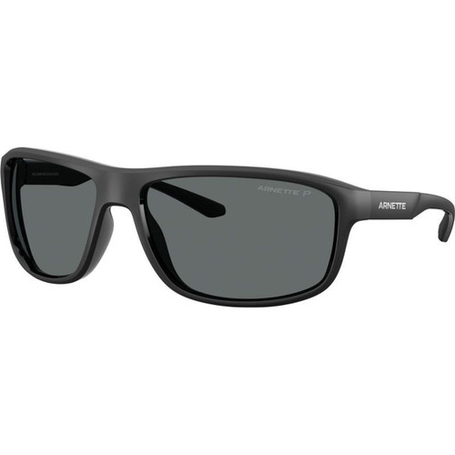 Arnette AN4374 Matte Recycled Black Dark Grey Polarised Angle