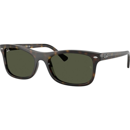 Ray-Ban RB2226 Havana Green Glass Angle