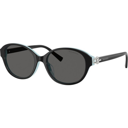 Tiffany & Co. TF4263D Black on Tiffany Blue Grey Angle