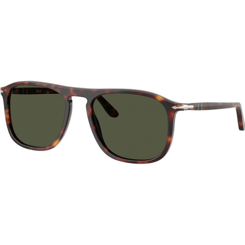 Persol PO3392S Havana Green Glass Angle