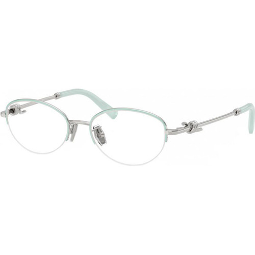 Tiffany & Co. Glasses TF1171D Tiffany Blue on Silver Angle