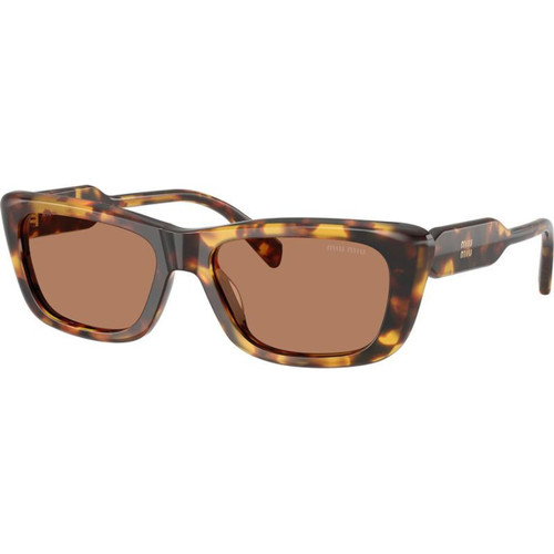 Miu Miu MUB12S Honey Havana Brown Angle