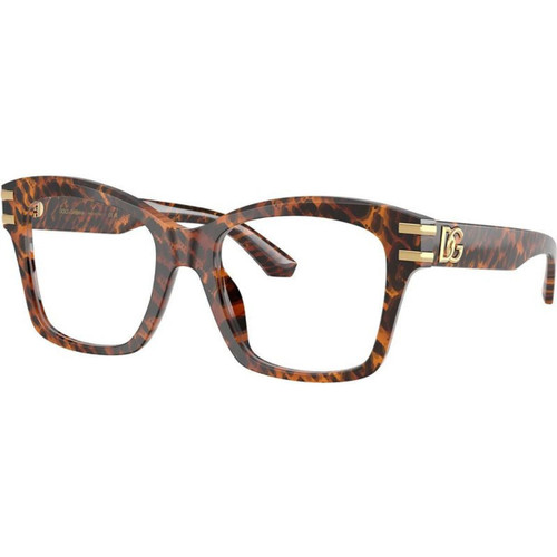 Dolce & Gabbana Glasses DG3419 Transparent Leo Clear Angle