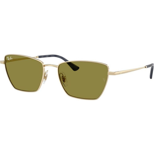 Ray-Ban Drea RB3783 Pale Gold Green Angle