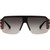 AM Eyewear Paddy Black Brown Gradient Front