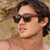 Bask Eyewear Billy Crystal Toffee/Brown Polarised Lifestyle