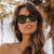 Bask Eyewear Luna Shiny Black/Grey Polarised Front Face