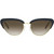 Bask Eyewear Peggy Shiny Black/Grey Gradient Polarised Front