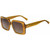 Bask Eyewear Lola Crystal Toffee/Brown Gradient Polarised Angle