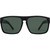 Carve Vendetta Matte Black Green Polarised Front