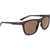Dragon Eyewear Wilder Matte Dark Crystal Brown/Brown LL Angle