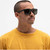 Electric Swingarm XL Darkside Tort Sunglasses Face Angle Image