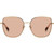 Jimmy Choo Fanny Gold Copper Gold Mirror Front