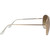 JS Eyewear 3502 Gold Brown Gradient Temple