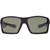 Liive The Edge Matte Black Green Polarised Front