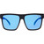 Offshore Matte Black Blue Mirror Polarised Front