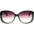 Locello Franca Crystal Black Sunglasses Front Image