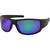 Mangrove Jacks Spider Black/Green Mirror Polarised Lenses