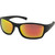 Mangrove Jacks Dingo Matte Black/Red Mirror Polarised Lenses