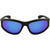 Mangrove Jacks Life Jacket Black Floating/Blue Mirror Polarised Lenses