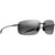 Maui Jim Breakwall Gloss Black Neutral Grey Angle