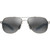 Maui Jim Guardrails Silver Blue Front