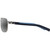 Maui Jim Guardrails Silver Blue Temple