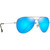 Maui Jim Mavericks Silver Blue Hawaii Angle