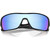Oakley Turbine Rotor Black Prizm Deep Water Polarised Front Folded