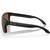 Oakley Holbrook Matte Black Prizm Tungsten Polarised Temple
