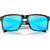Oakley Holbrook Polished Black Prizm Sapphire Front Folded
