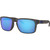 Oakley Holbrook Matte Black Tort Prizm Sapphire Polarised Angle