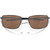 Oakley Square Wire Tungsten Prizm Tungsten Polarised Front Folded