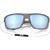 Oakley Split Shot Woodgrain Prizm Deep Water Polarised Front Folded