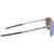 Oakley Ejector Satin Chrome/Prizm Sapphire Lenses