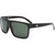 OTIS After Dark Matte Black Green Polarised Sunglasses Angle Image