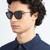 Polaroid P2062/S Matte Black/Grey Polarised Lenses Face Image