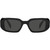 Prada 17WSF Black Dark Grey Front