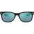 Ray-Ban Junior 9052S Junior New Wayfarer Black Blue Mirror Front