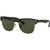 Ray-Ban Clubmaster Oversized RB4175 Black Green Angle