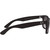 Ray-Ban Justin RB4165 Black Rubber Grey Gradient Sunglasses Temple Image